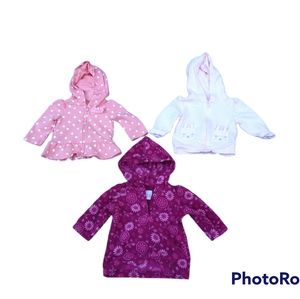 Girl's Carter's 3 piece 3 month Jacket lot
